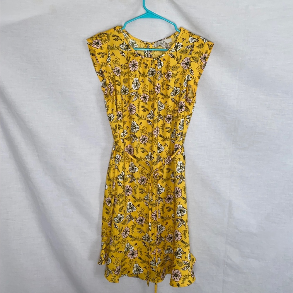 LOFT Floral Sun Dress